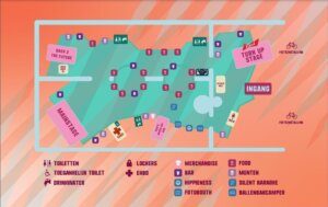 Plattegrond Indian Summer Festival 2023 