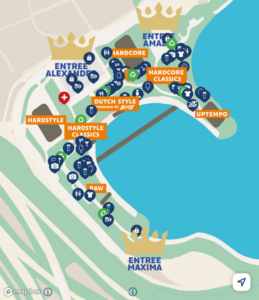 Plattegrond Supersized Kingsday 2024