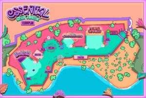 Plattegrond Essential Festival 2023 