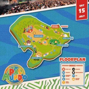 Plattegrond Pal Mundo 2023
