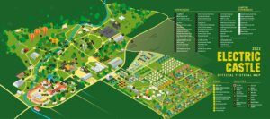 Plattegrond Electric Castle 2023