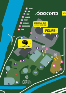 Plattegrond Dockyard & Mystic Garden ADE 2019