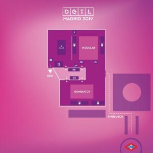 Plattegrond DGTL Madrid