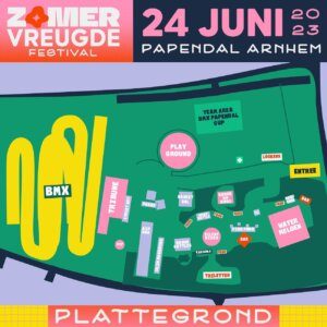 Plattegrond Zomervreugde 2023