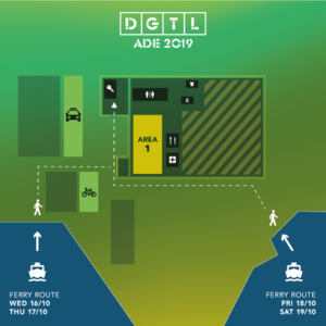 DGTL plattegrond ADE 2019