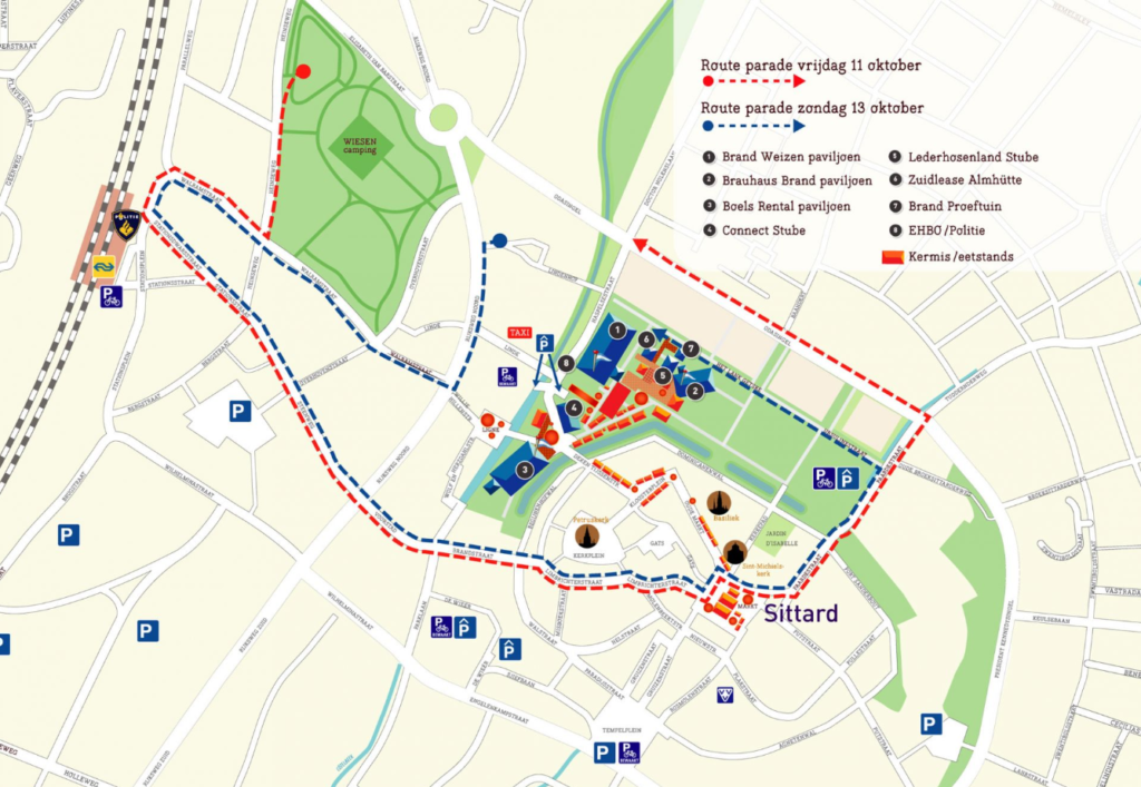 plattegrond sittard oktoberfeest