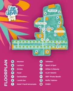 Plattegrond I Love Urban Outdoor 2023