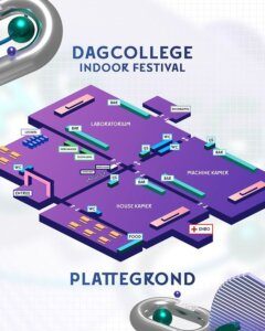 Plattegrond Dagcollege indoor 2023