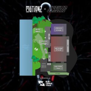 Plattegrond Motionz x Unruled 2023