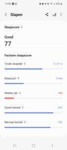 slaapgegevens