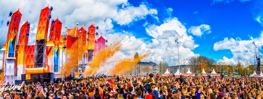 Festivals tijdens Koningsdag 2018
