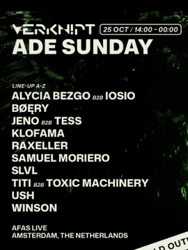ADE: Verknipt Sunday