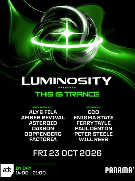 ADE: Luminosity Presents This is Trance