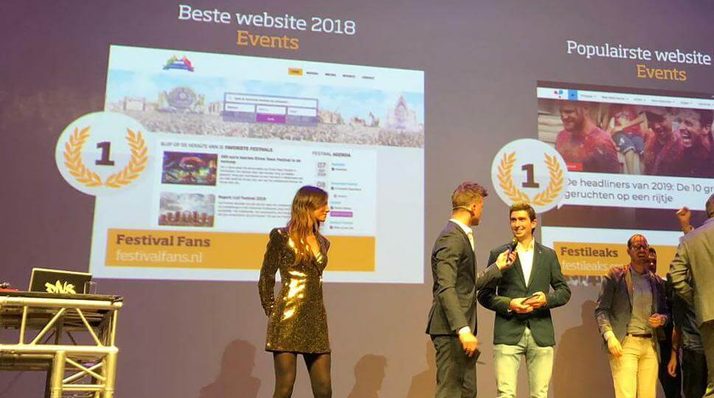 Festival Fans beste Website van het Jaar