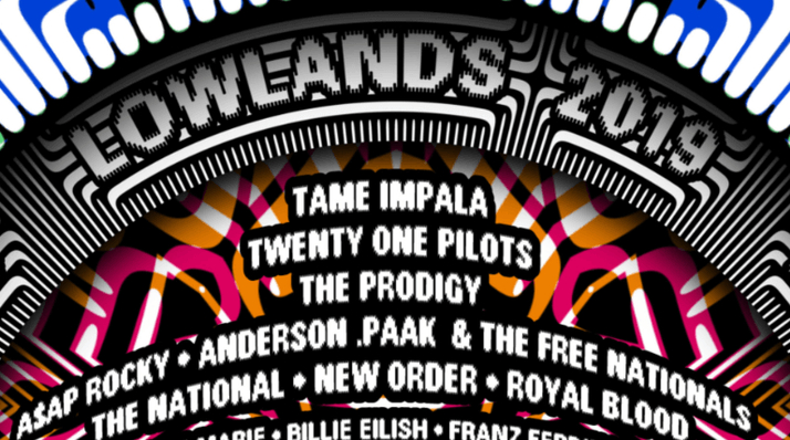 Eerste artiesten Lowlands 2019 aangekondigd!