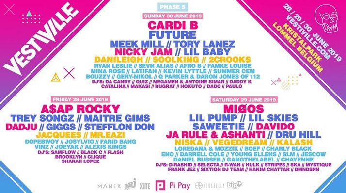 Vestiville line-up met Jason Derulo!