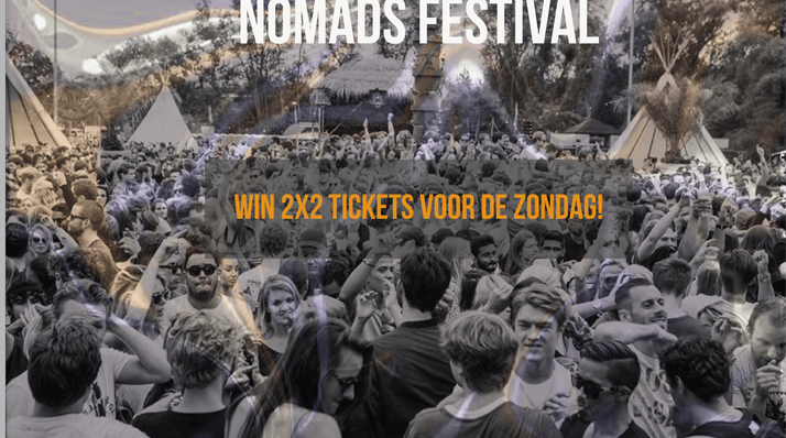 Winactie Nomads Festival 2×2 tickets