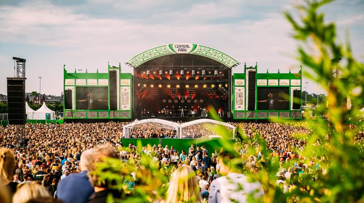 Nieuwe locatie Central Park Festival