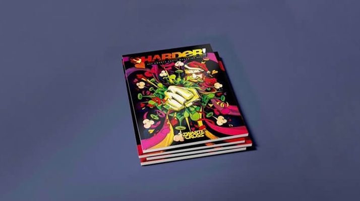 Zwarte Cross-glossy Harder! komt landelijk in tijdschriftenschap