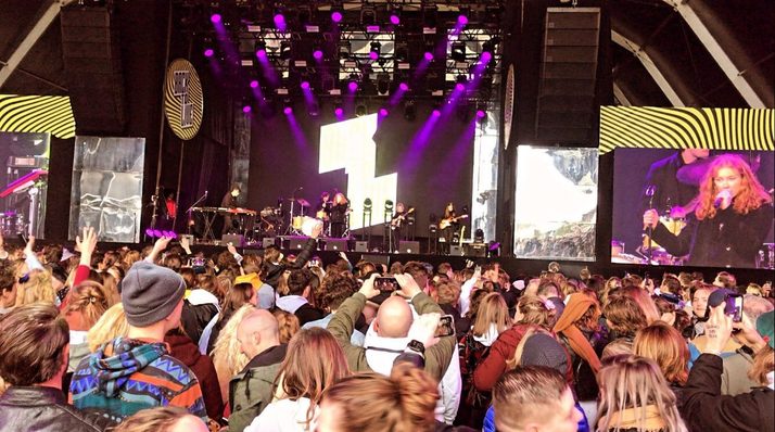 Zo ging het er aan toe op eerste testfestival