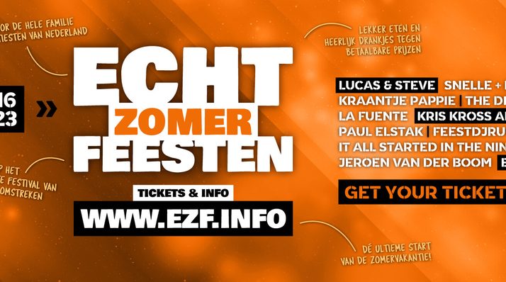 Echt Zomer Feesten 2023: De Ultieme Start van de Zomervakantie!