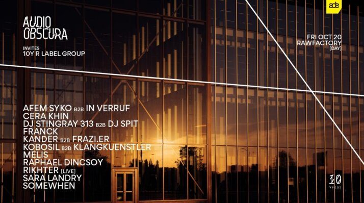 Report: Audio Obscura X 10Y R LABEL GROUP